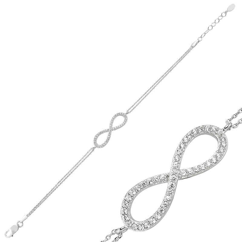 Silver Infinity Women's Bracelet