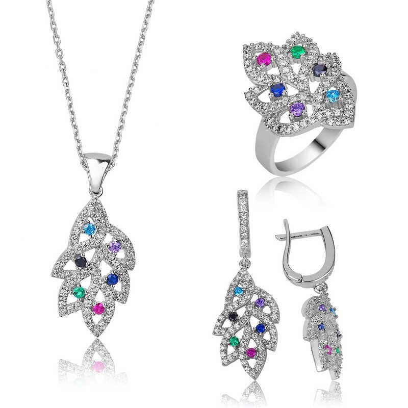 Conjunto de mujer color plata