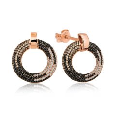 Pendientes de aro de plata