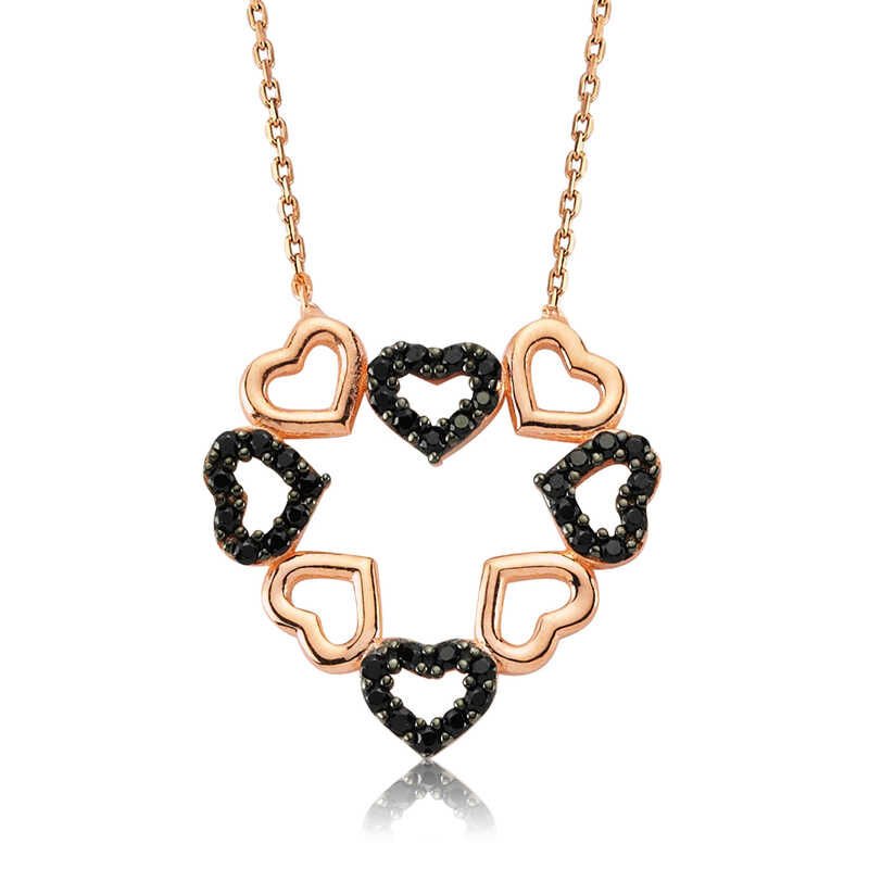 Silver Heart Love Women's Necklace