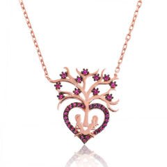 Silver Lovers Necklace for Women