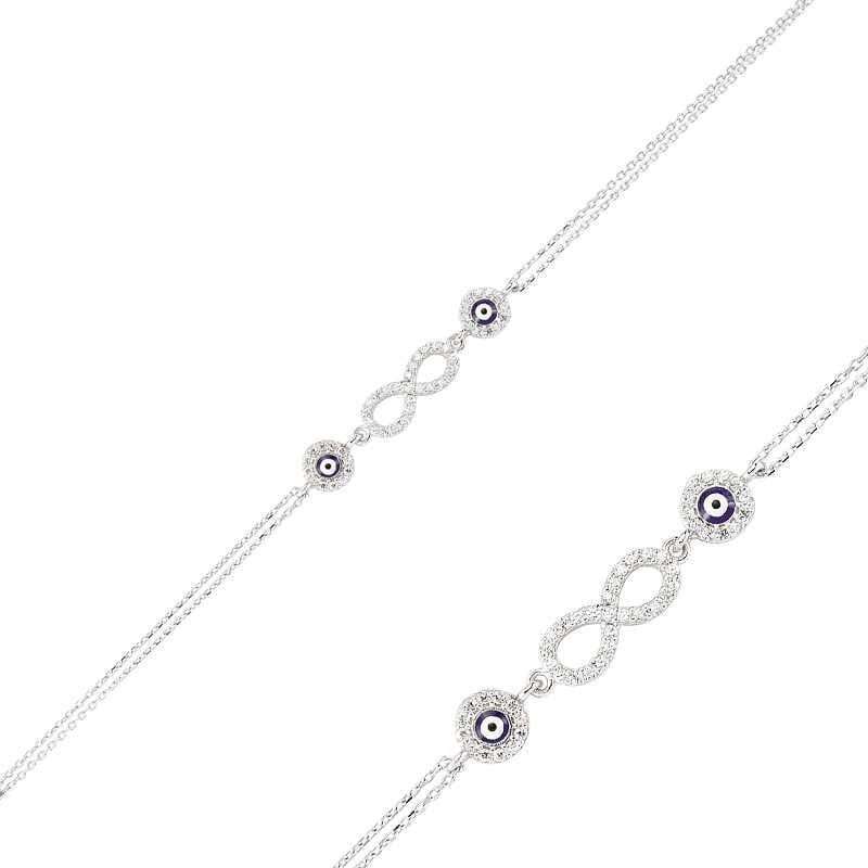 Silver Infinity Women's Bracelet