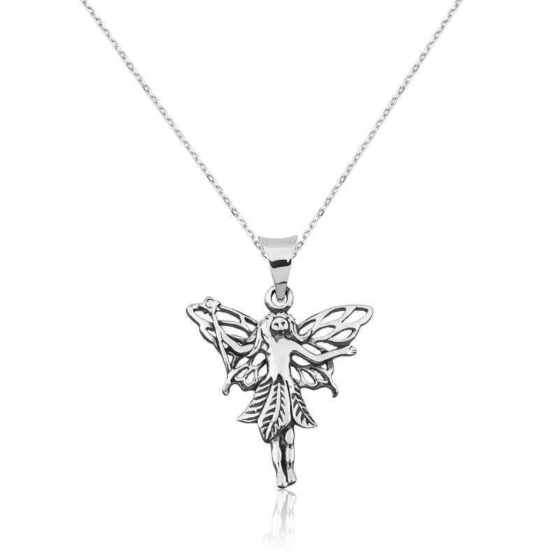 Silver Devil Necklace