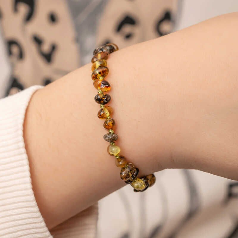 Baby Drop Amber Bracelet