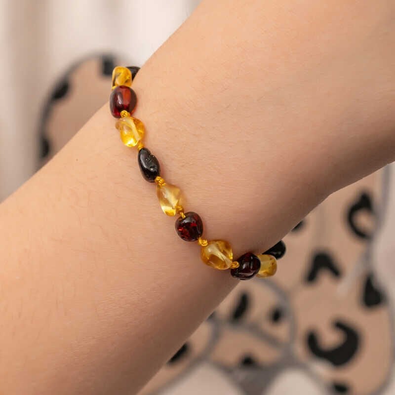 Baby Drop Amber Bracelet
