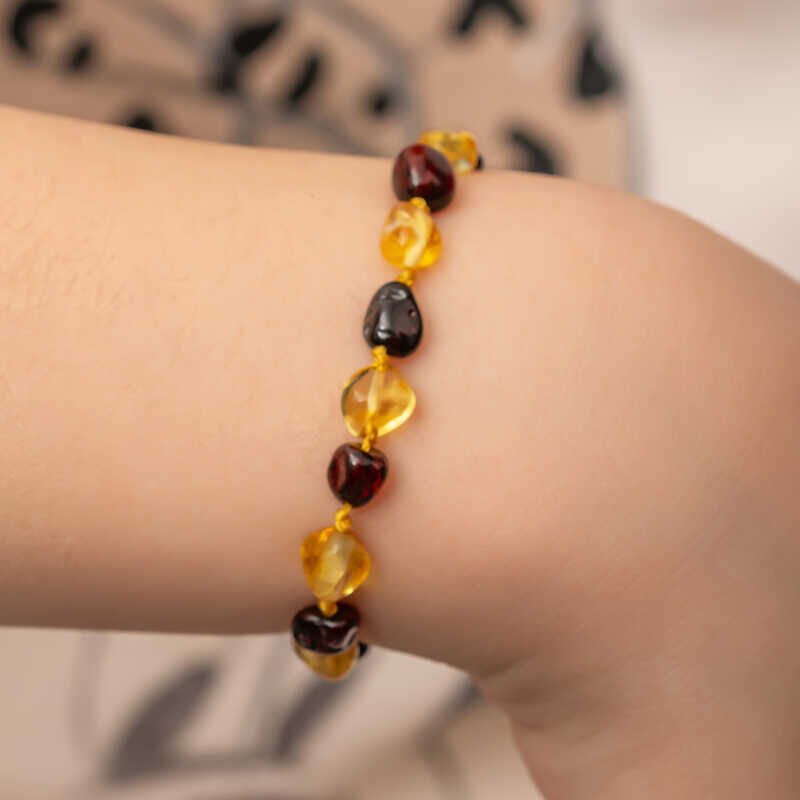 Baby Drop Amber Bracelet