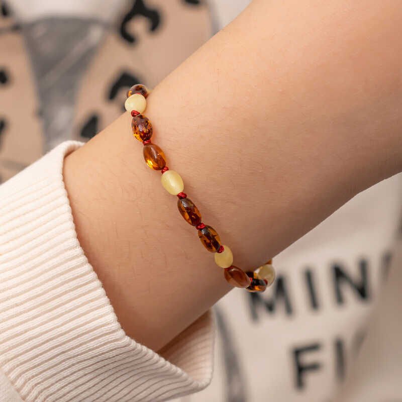 Baby Drop Amber Bracelet