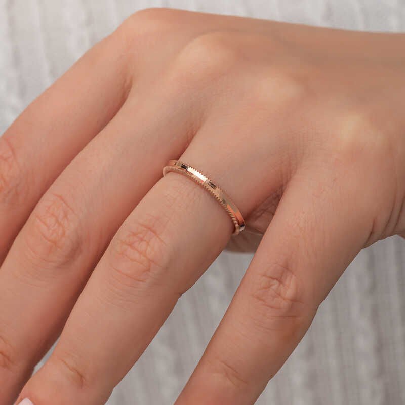 Silver Rose Ajda Women's Ring