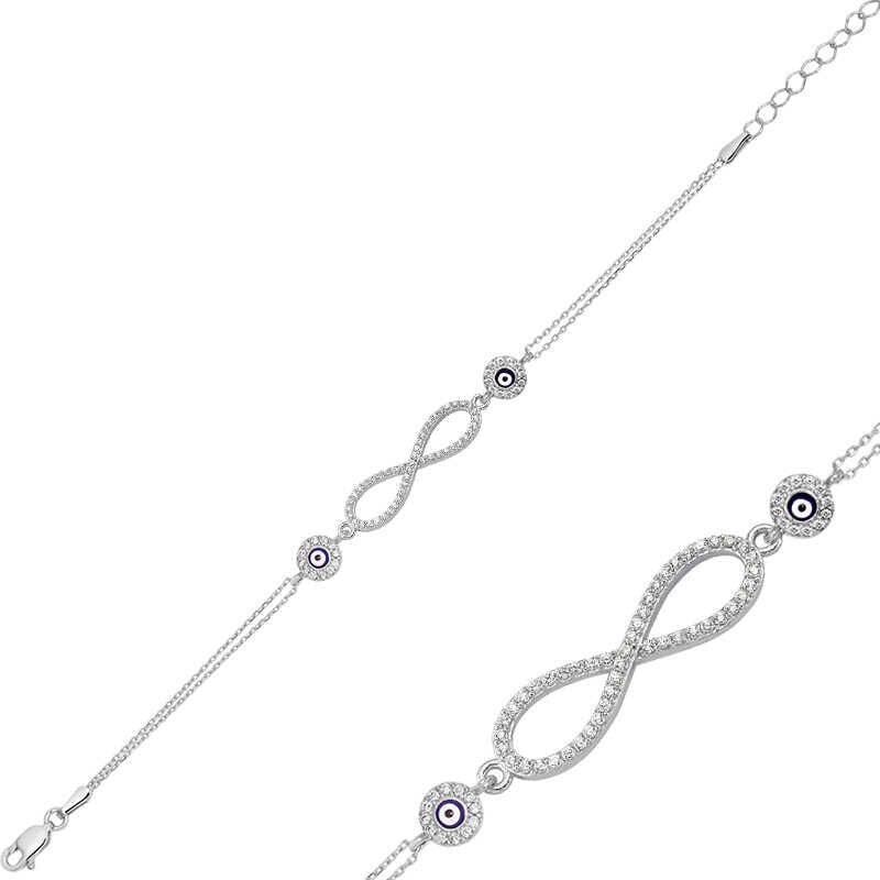 Silver Infinity Women's Bracelet