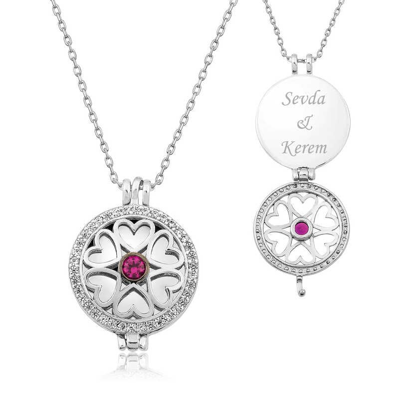 Silver Secret Love Necklace