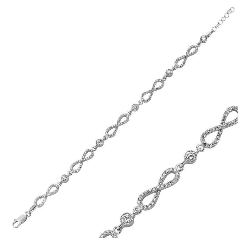 Silver Infinity Women's Bracelet