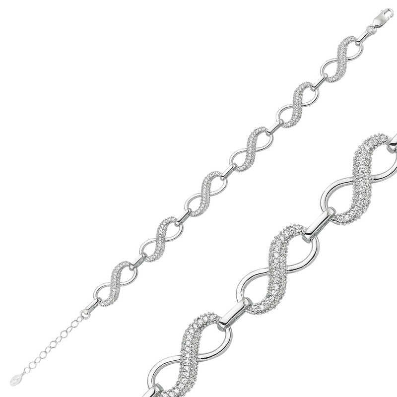 Silver Infinity Women's Bracelet