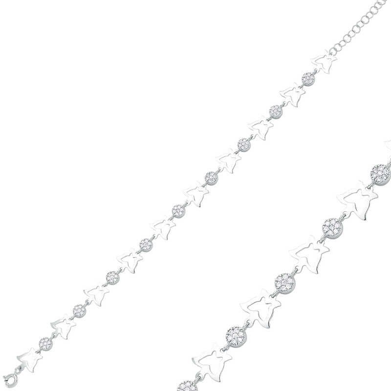 Silver Butterfly Women's Bracelet