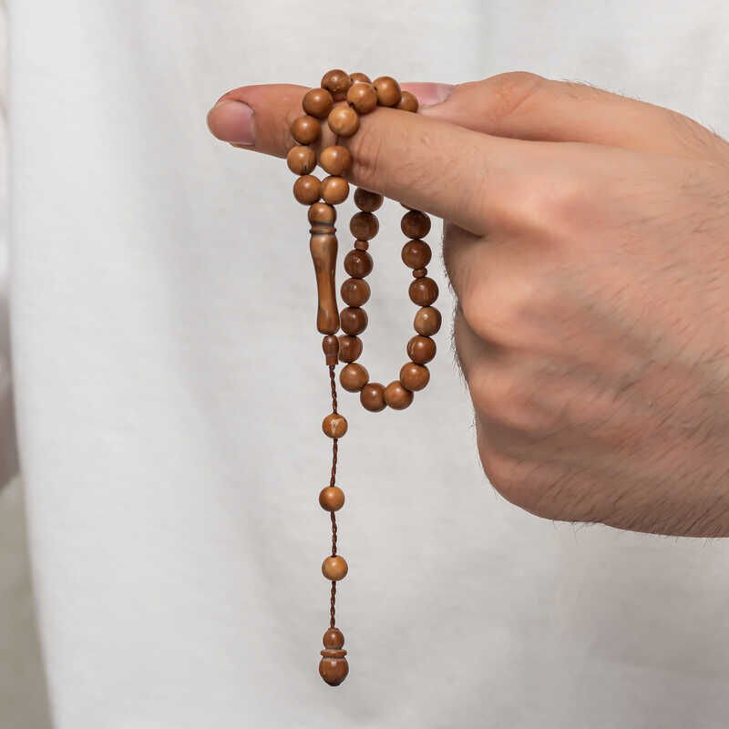 Round Cut Light Color Kuka Prayer Beads