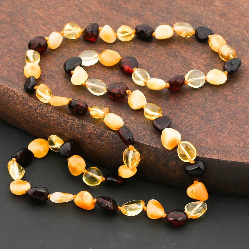 Adult Drop Amber Necklace