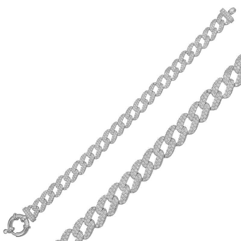 Silver Stone Gurmet Women's Bracelet