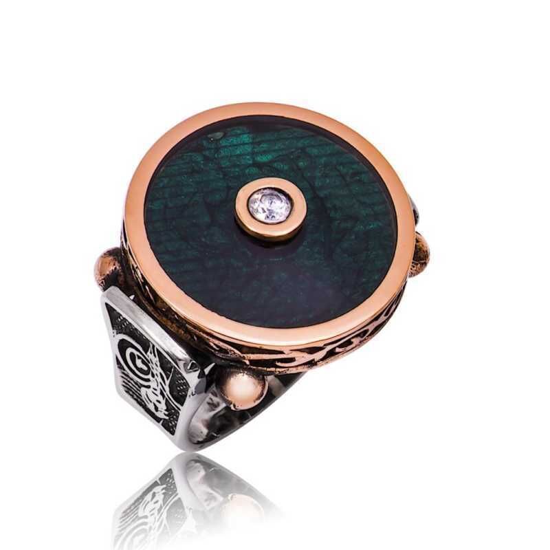 Silver Tughra Polo Men's Ring