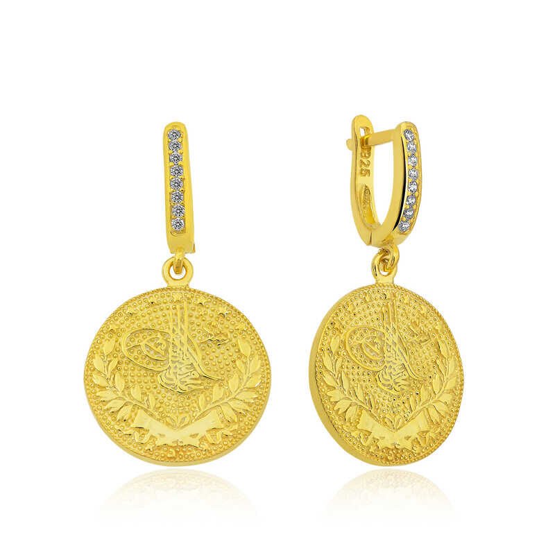 Silver Resat Detailed Mengeli Earrings