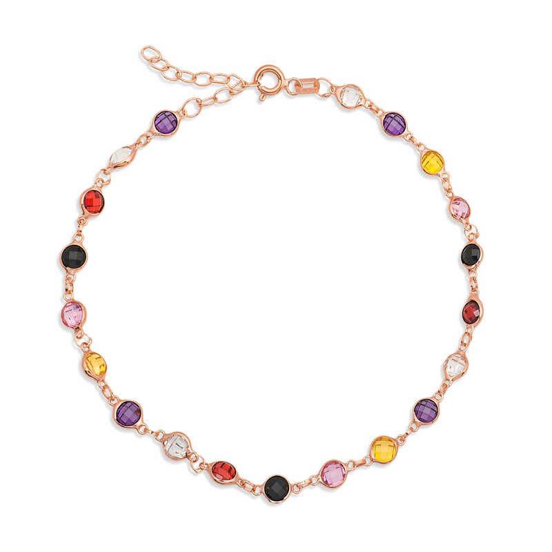 Silver Color Stone Women's Bracelet