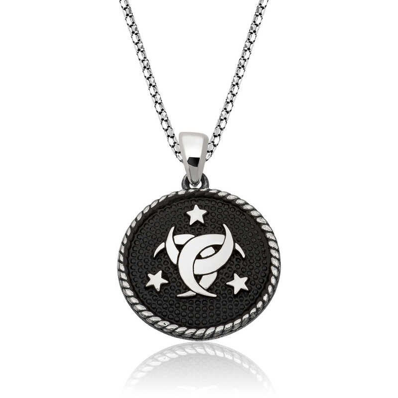 Silver Special Organization Men's Necklace