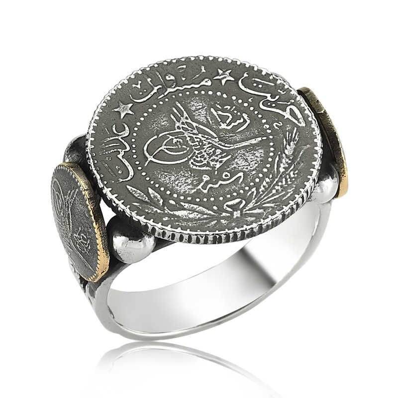 Silver Tughra Men's Ring