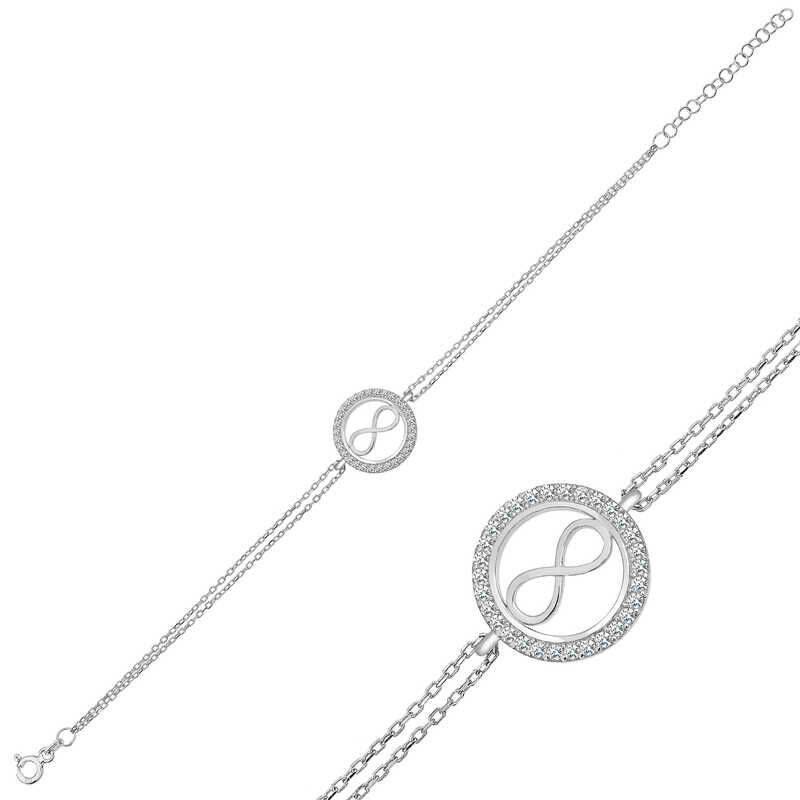 Silver Infinity Women's Bracelet