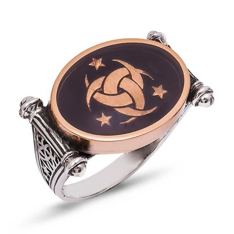Silver Organization Special Men's Ring 21