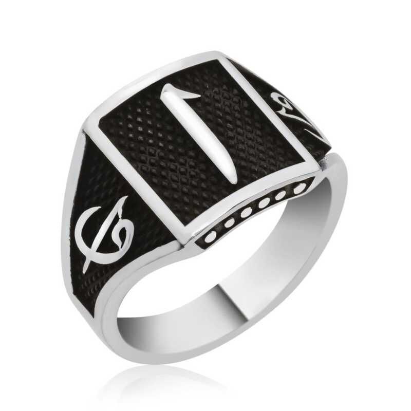Silver Elif Men's Ring