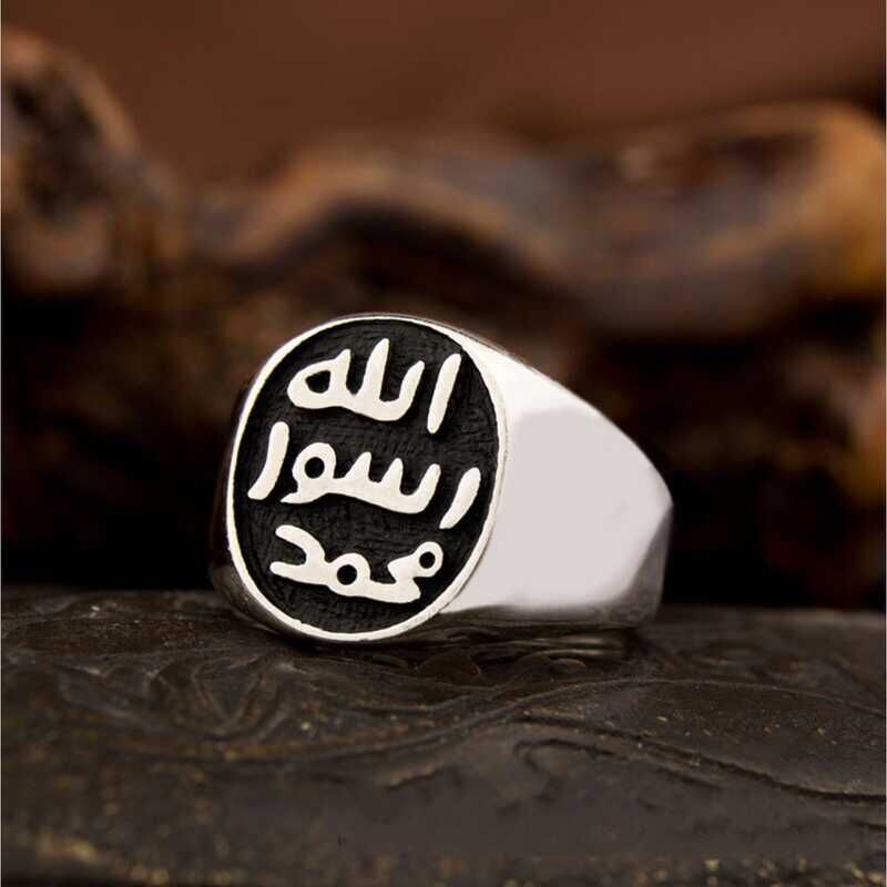 Silver Seal Sheriff Men's Ring
