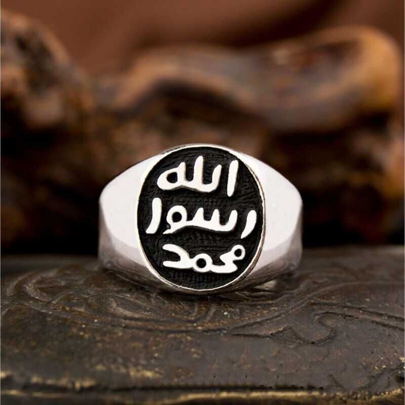 Silver Seal Sheriff Men's Ring