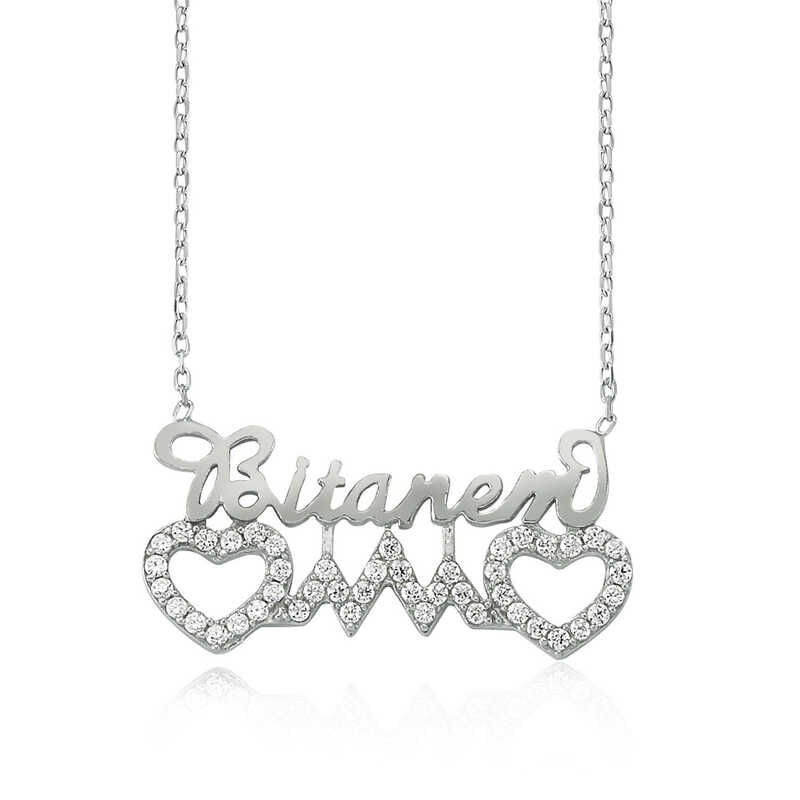 Collar de plata para mujer 