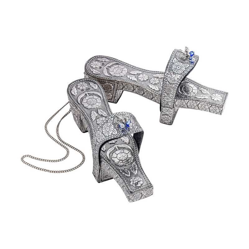 Silver Gift Clogs