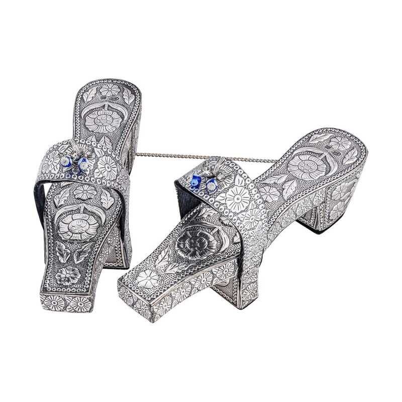 Silver Gift Clogs
