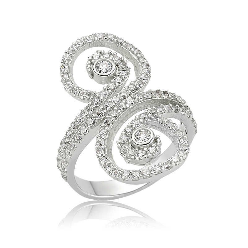 Silver Infinity Women's Ring