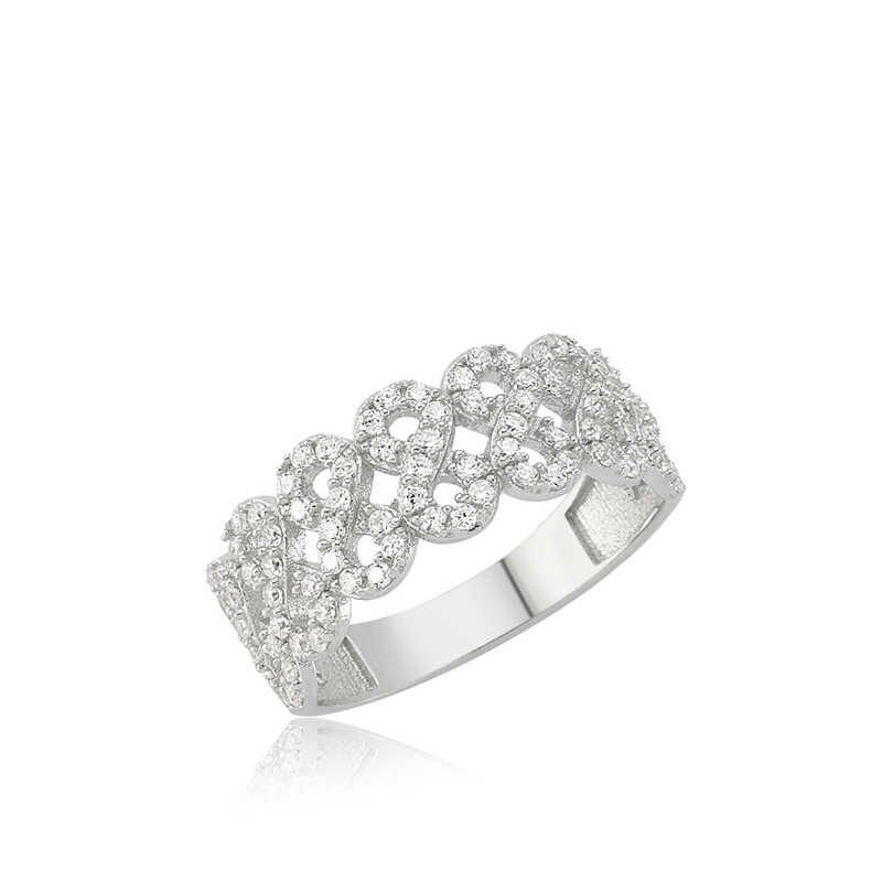 Silver Infinity Women's Ring