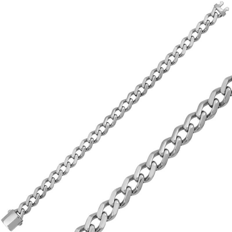 Pulsera Gourmet Unisex de Plata