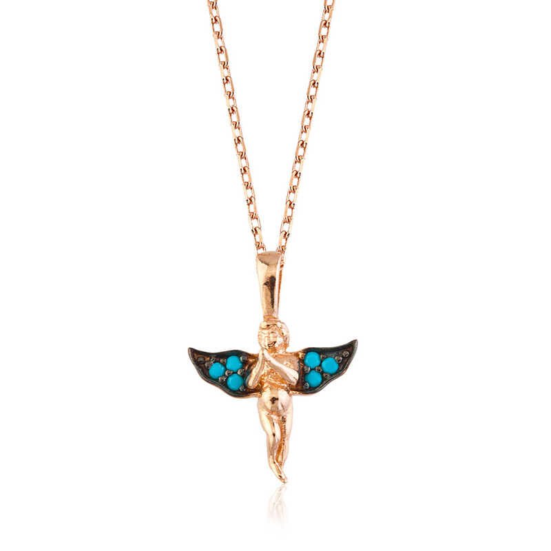 Silver Angel Women's Necklace