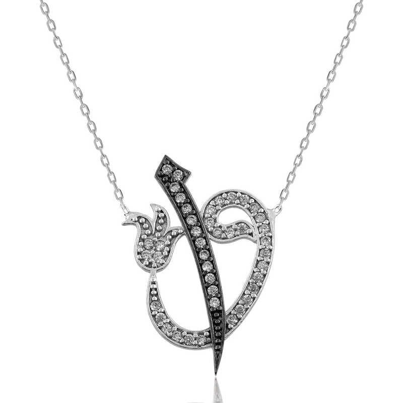 Silver Elif Vav Women's Necklace