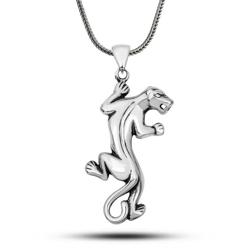 Silver Tiger Necklace
