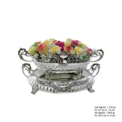925 Sterling Silver Flower Jardinier