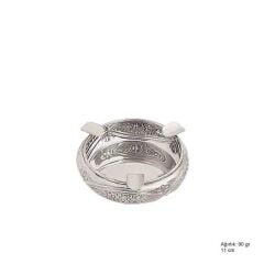 925 Sterling Silver Daisy Motif Ashtray