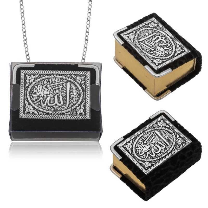 Small Quran with Silver Chain
