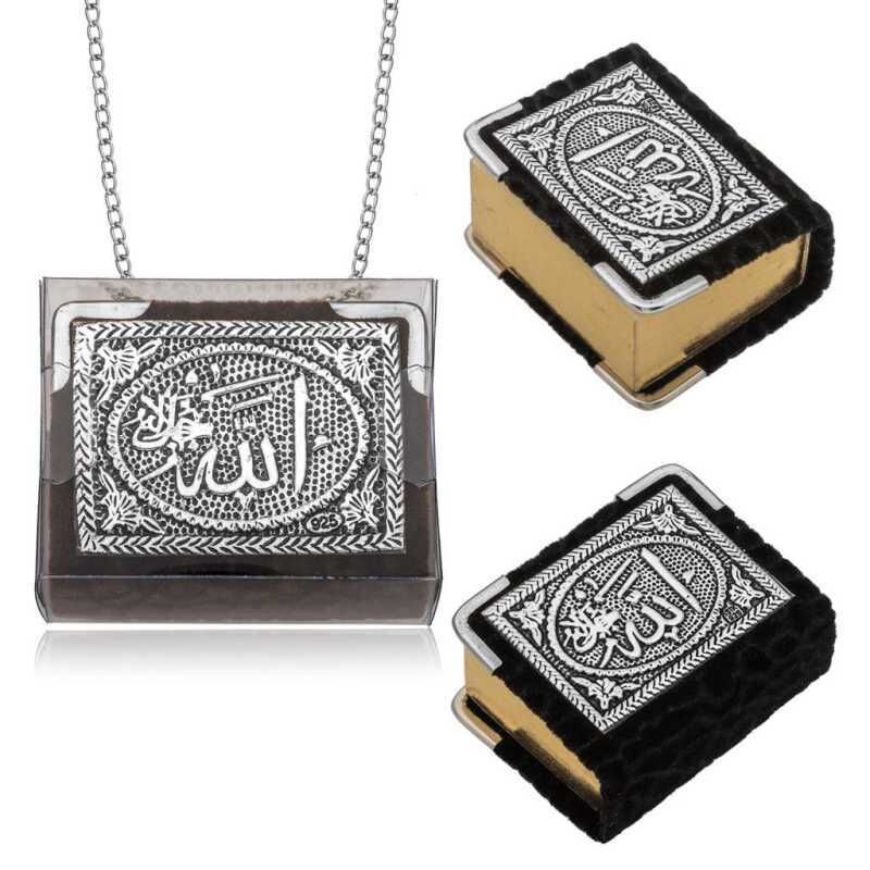 Small Quran with Silver Chain