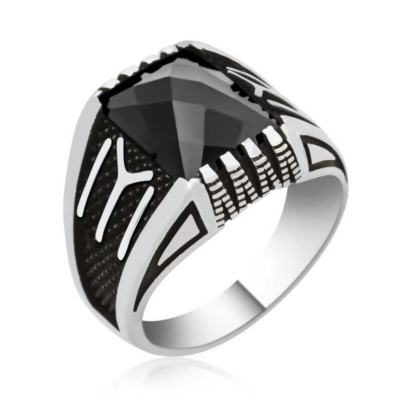 Silver Kayi Tribe Crest Men's Ring