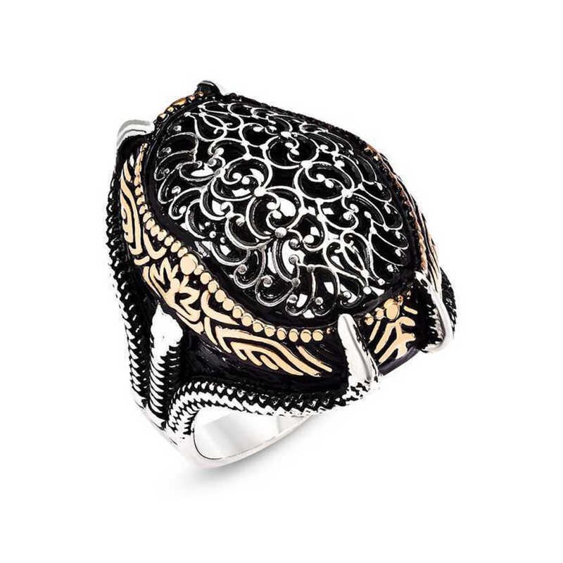 Silver Eagle Claw Men's Ring