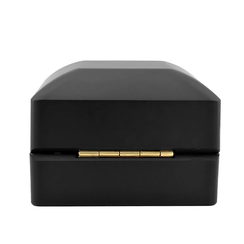 Illuminated Black Color Ring Box