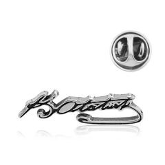 Silver Kemal Atatürk Signed Badge
