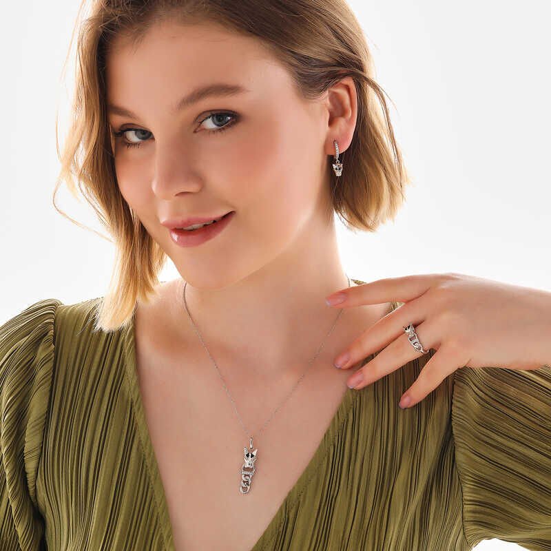 Silver Tiger Figured Women Set
