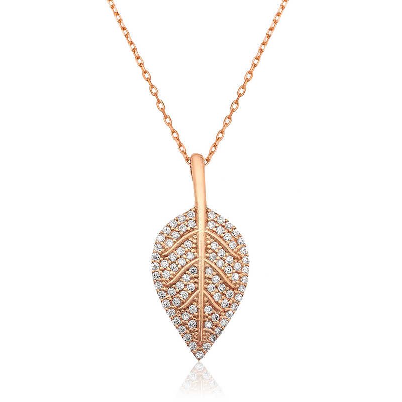 Silver Leaf Women's Necklace